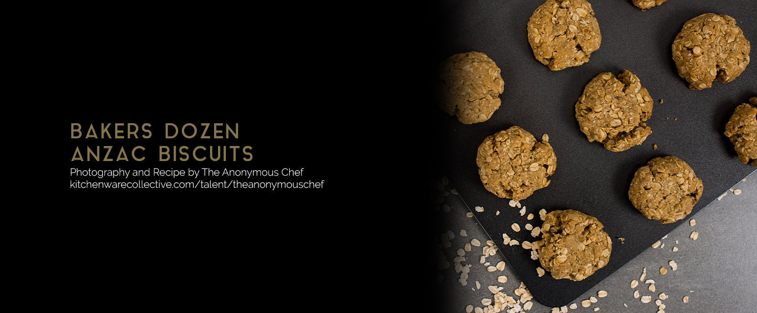 Bakers dozen Anzac biscuits