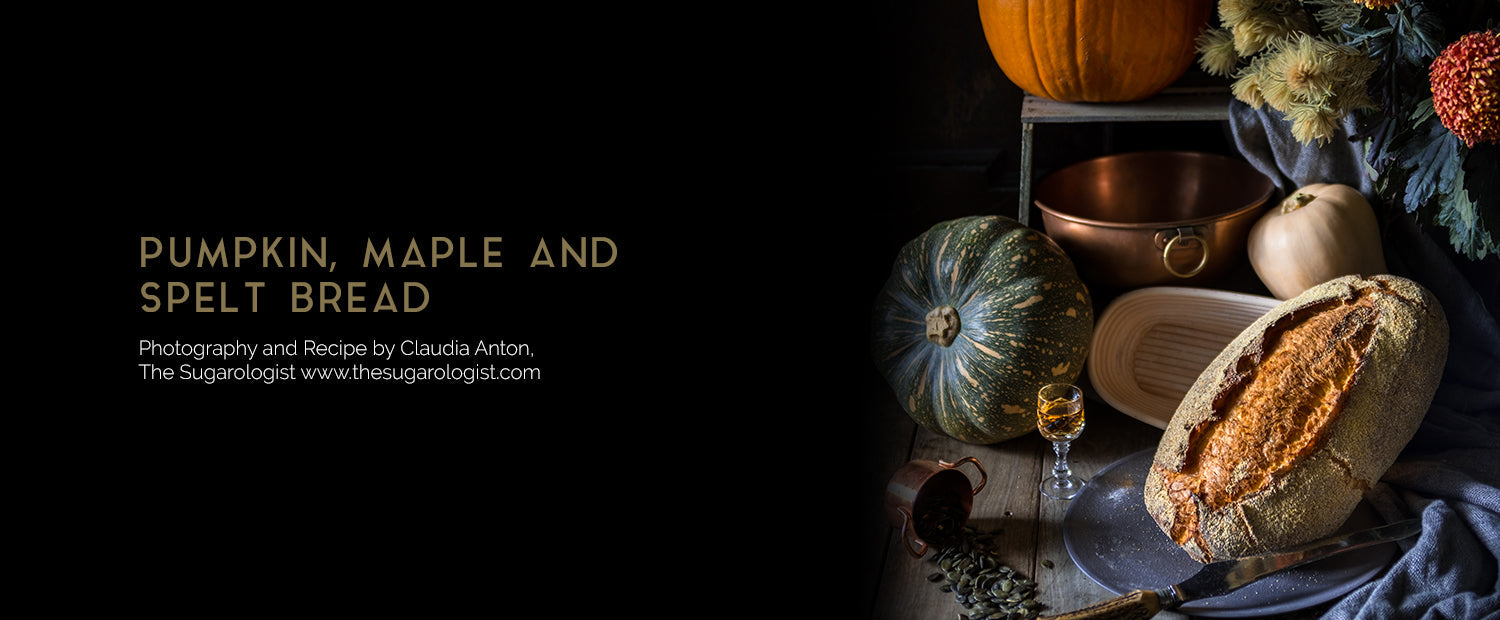Pumpkin, Maple and Spelt Bread