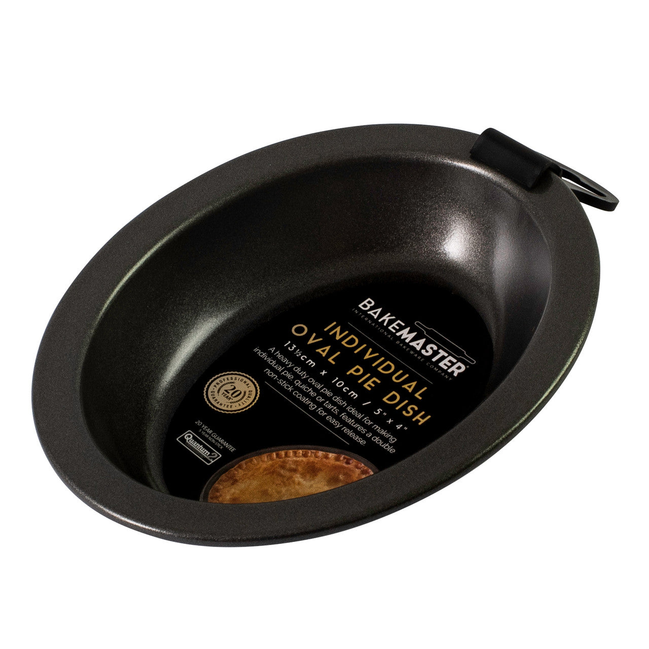 Individual Oval Pie Dish, 13.5 x 10 x 3cm  - Non-stick