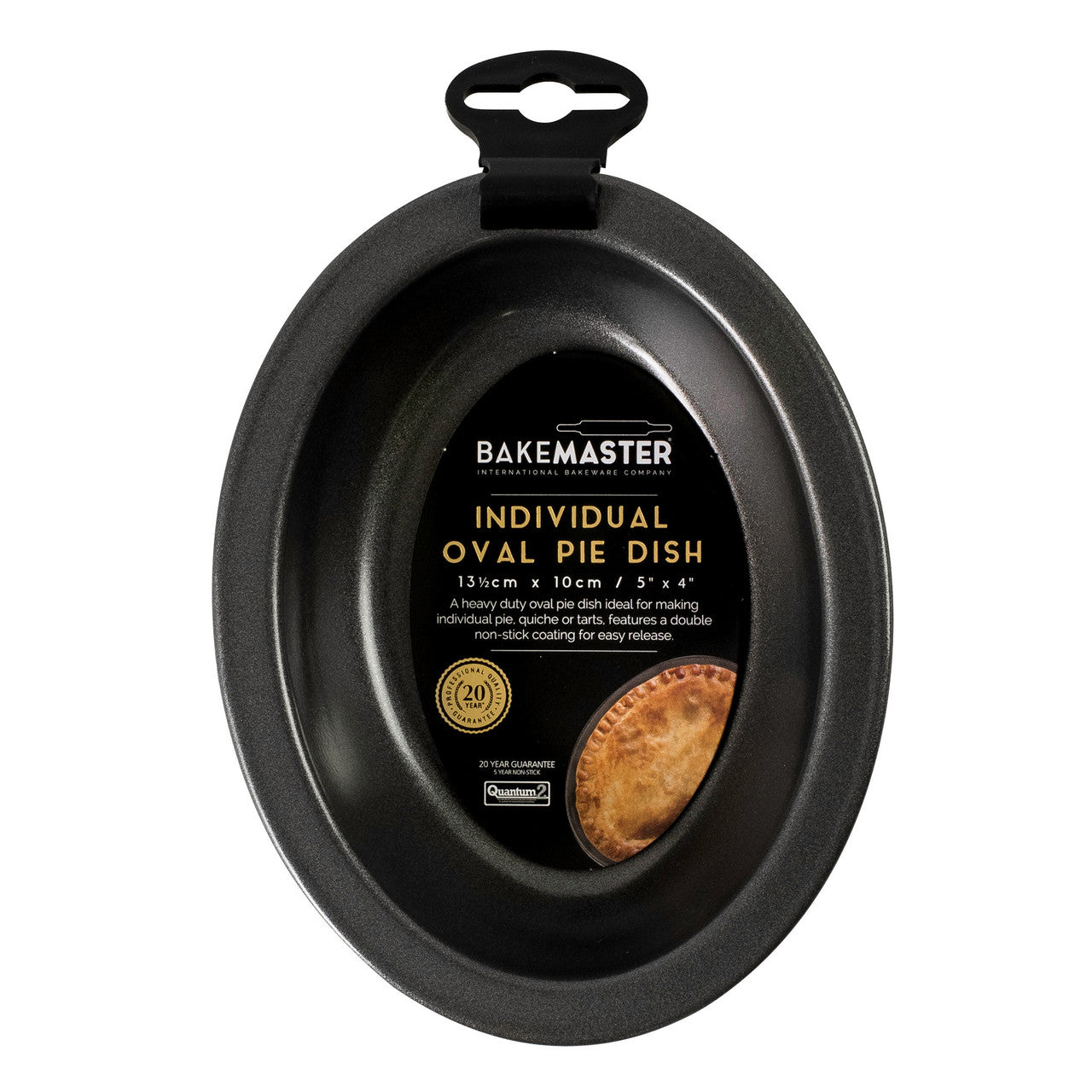 Individual Oval Pie Dish, 13.5 x 10 x 3cm  - Non-stick