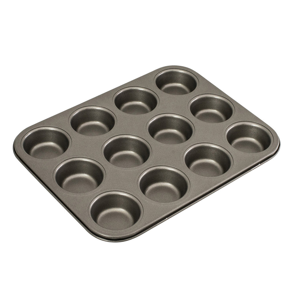12 Cup Muffin/Cupcake Pan, 35 x 27cm/7 x 2.5cm - Non-stick