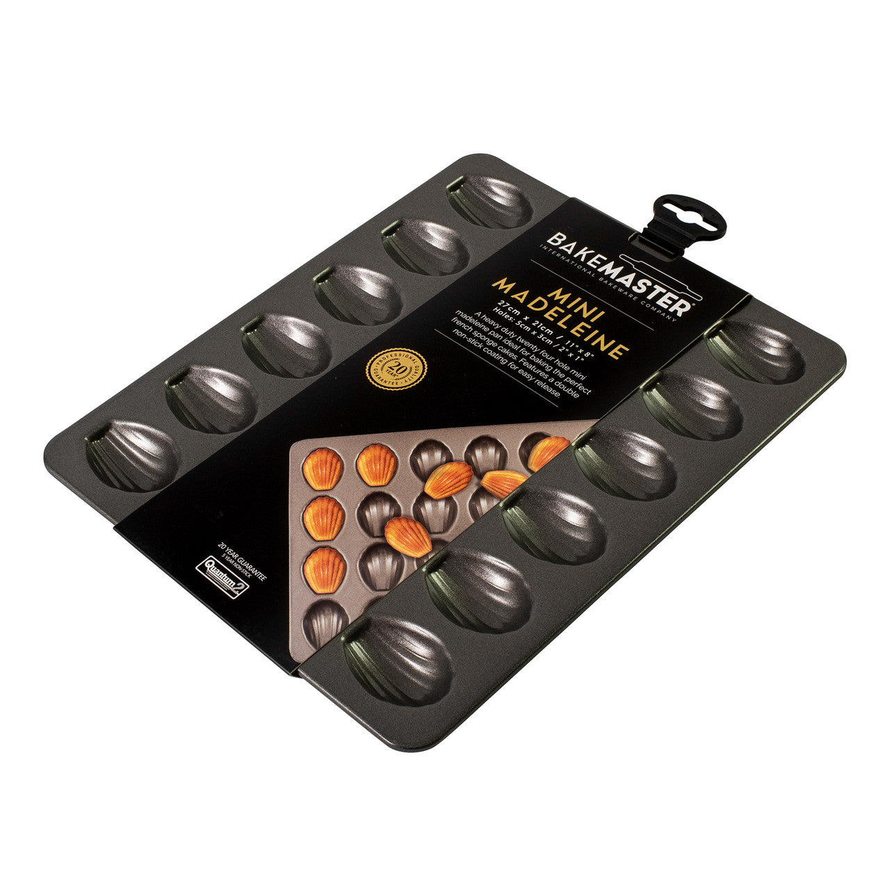 24 Cup Mini Madeleine Pan, 27 x 21cm - Non-stick