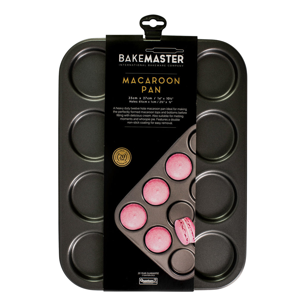 12 Cup Macaroon Pan, 35 x 27cm - Non-stick
