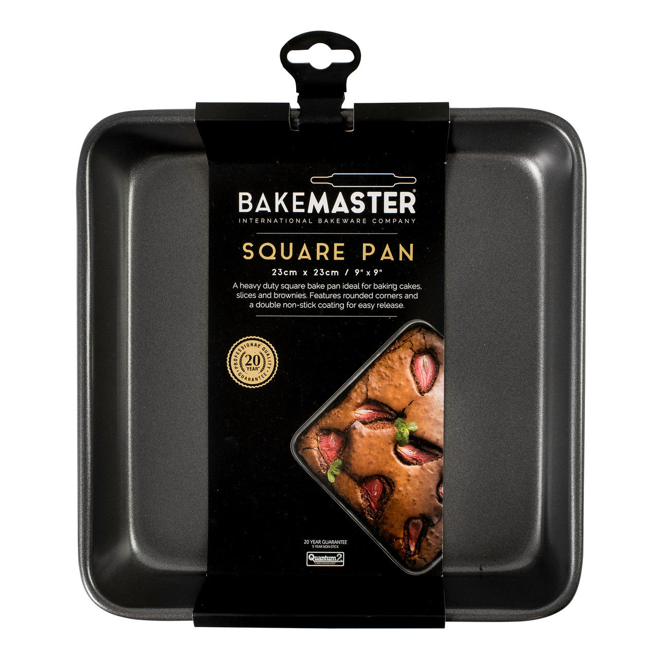 Square Bake Pan, 23 x 23 x 4.5cm - Non-stick