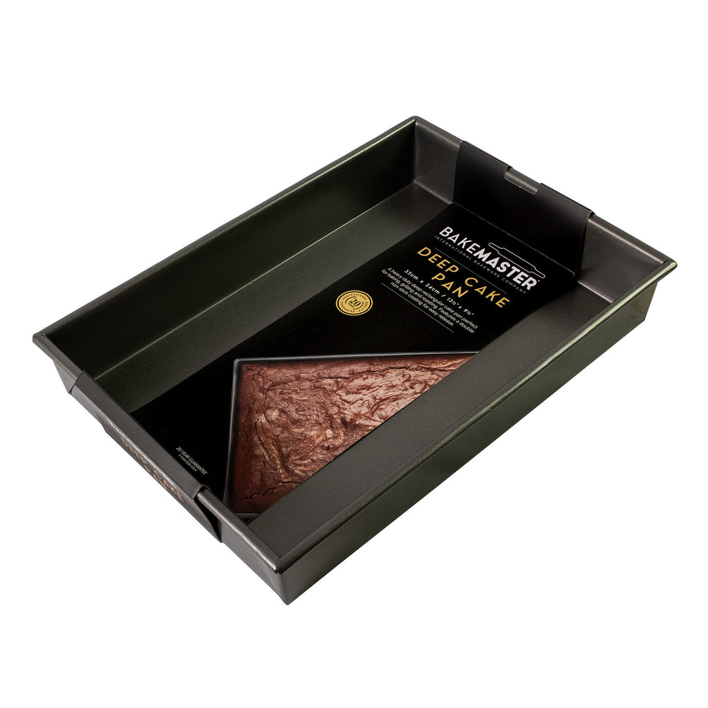 Rectangular Deep Cake Pan, 35 x 24 x 5cm - Non-stick