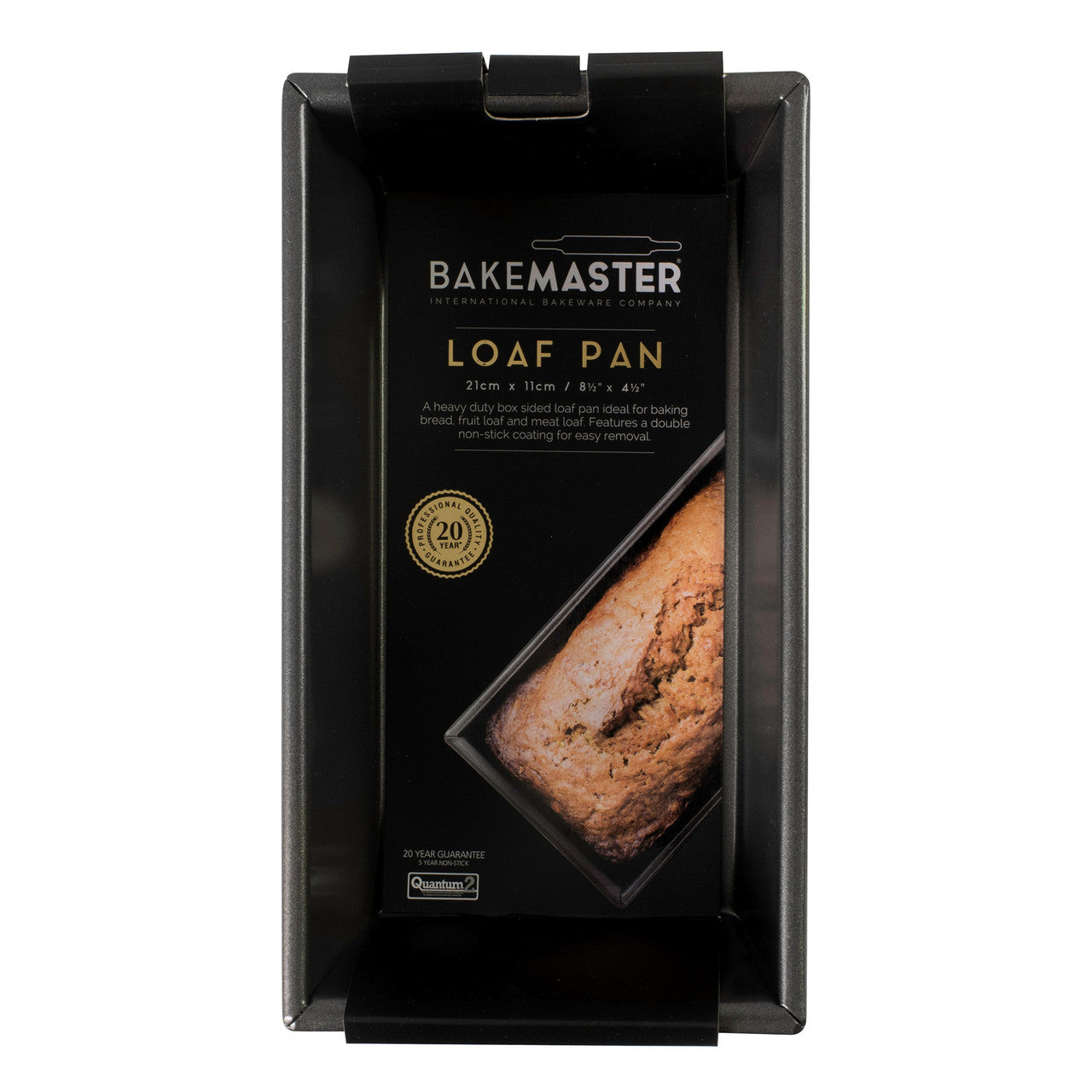 Box Sided Loaf Pan, 21 x 11 x 7cm - Non-stick