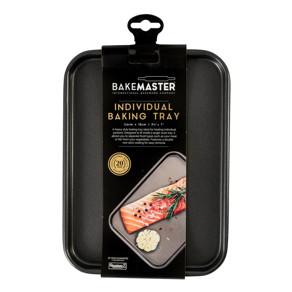 Individual Baking Tray, 24 x 18 x 1.3cm - Non-stick