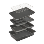 Stackable 7 Piece Bakeware Set