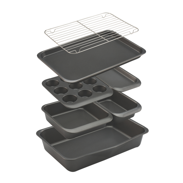 Stackable 7 Piece Bakeware Set