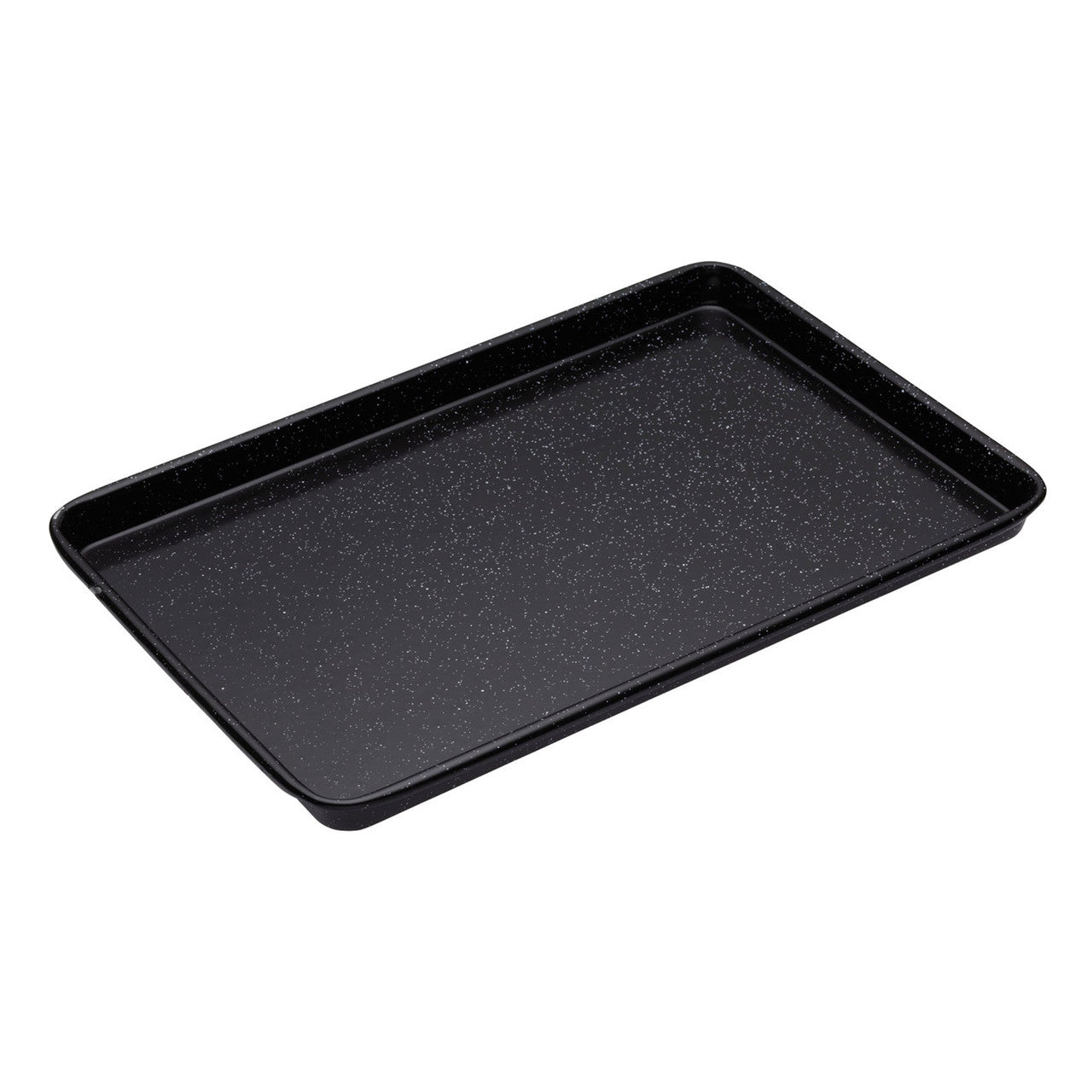 Professional Vitreous Enamel Baking Tray, 39 x 27 x 2cm - Non-stick