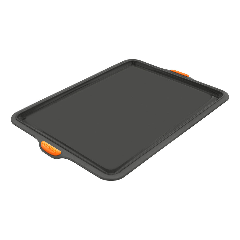 Silicone Large Baking Tray, 38 x 27cm - Grey