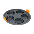 Silicone Collapsible 5 Cup Muffin Air Fryer Insert 21 x 4cm