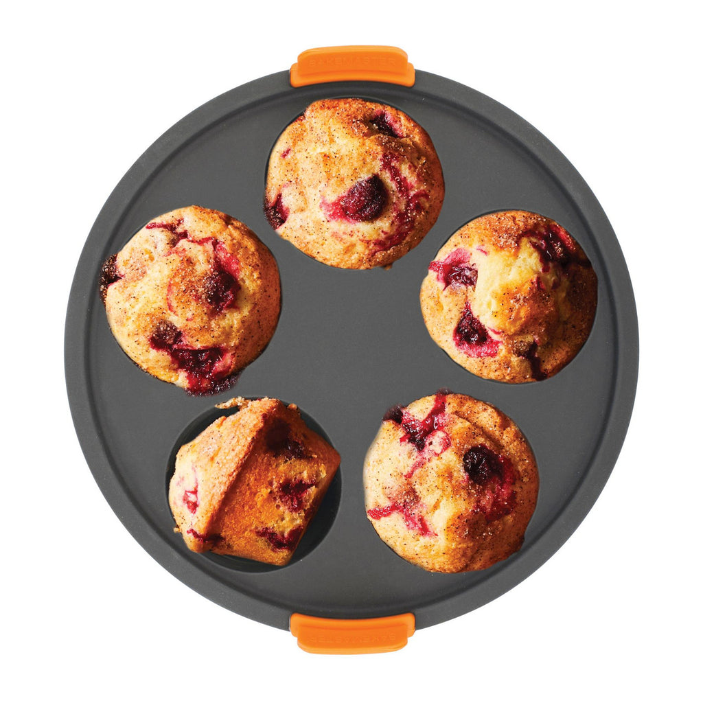 Silicone Collapsible 5 Cup Muffin Air Fryer Insert 21 x 4cm