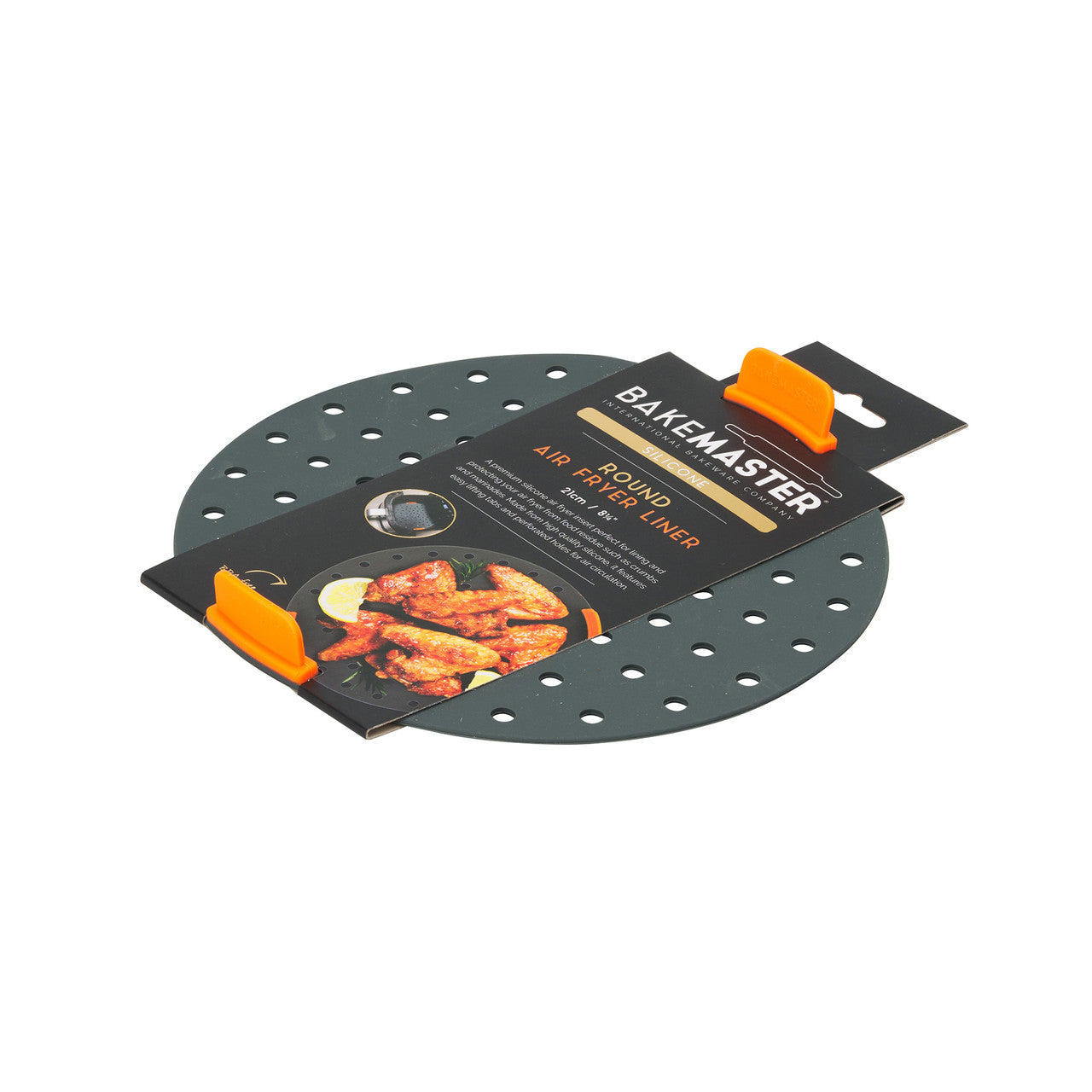 Silicone Round Air Fryer Liner 21cm