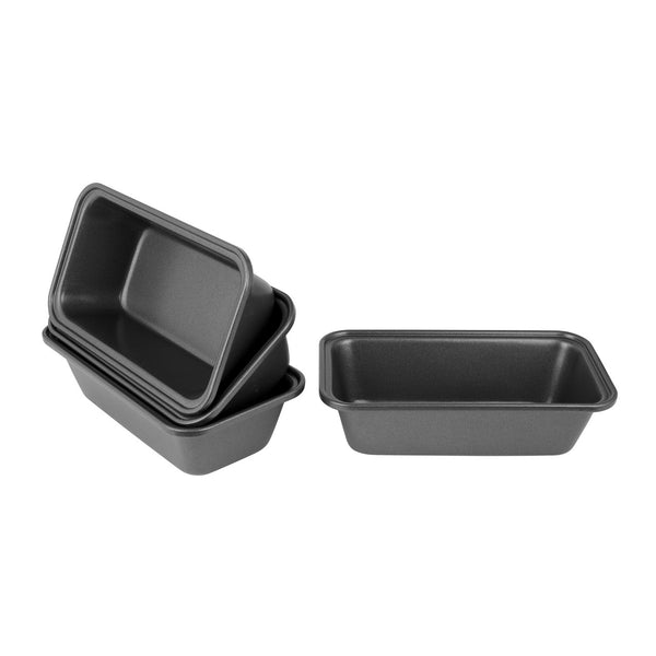 Loaf Pan Set of 4, 15 x 8.5 x 4.5cm - Non-stick