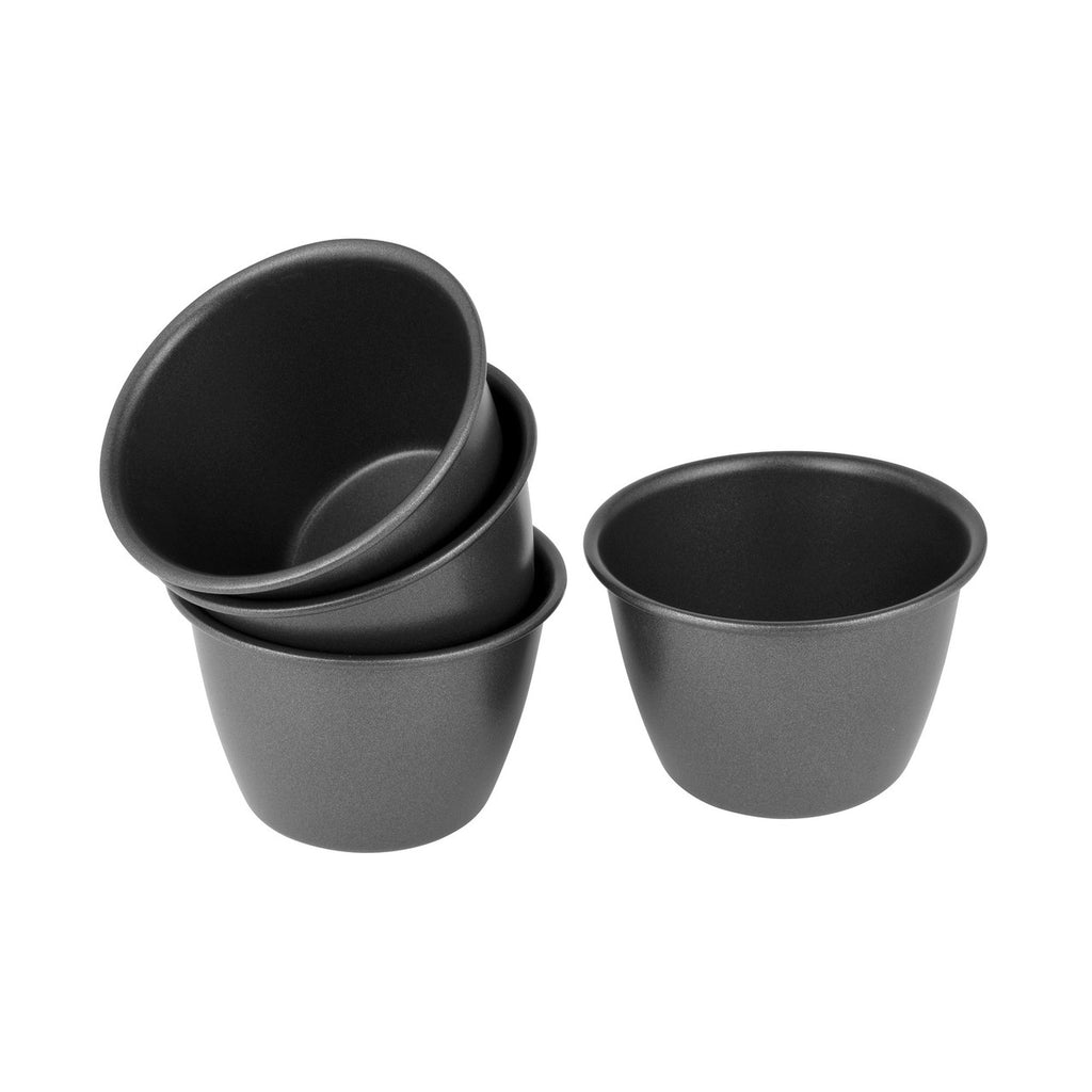 Pudding Mould Set of 4, 7.5 x 6cm - Non-stick