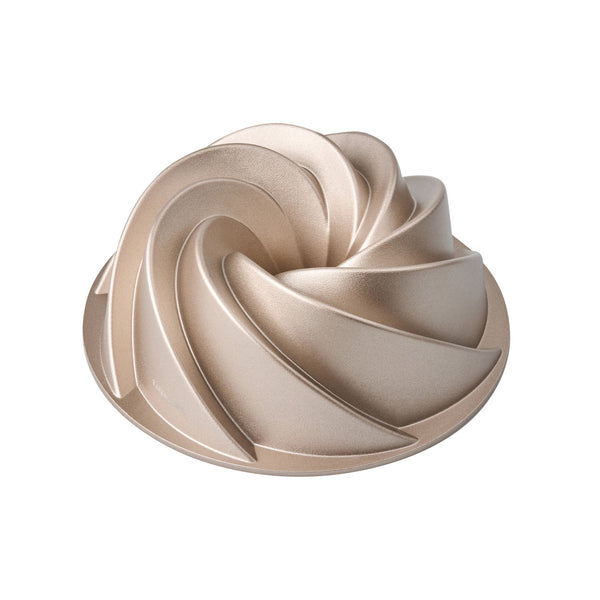 Marissa Fluted Ring Cake Pan, 24 x 24 x 9cm - Champagne