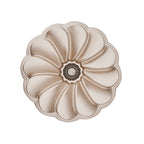 Petal Fluted Ring Cake Pan, 24 x 24 x 10cm - Champagne