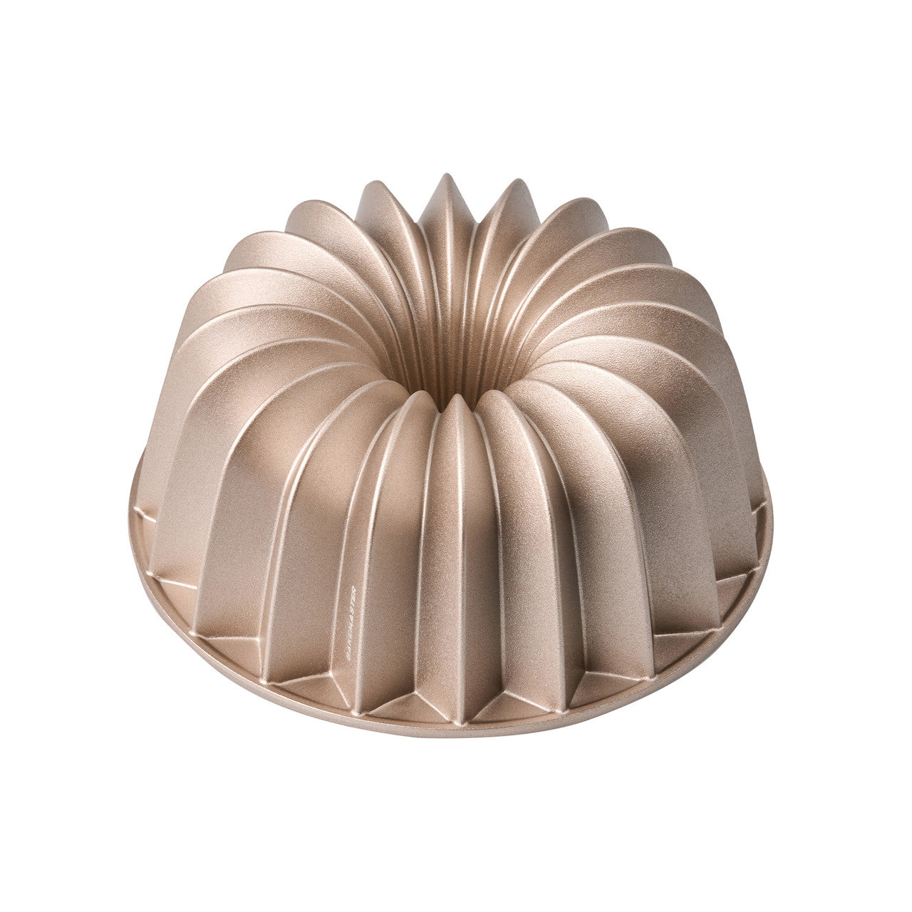 French Wreath Fluted Ring Cake Pan, 24 x 24 x 10cm - Champagne