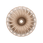 French Wreath Fluted Ring Cake Pan, 24 x 24 x 10cm - Champagne