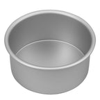 Silver Anodised  Round Cake Pan, 15 x 7.5cm
