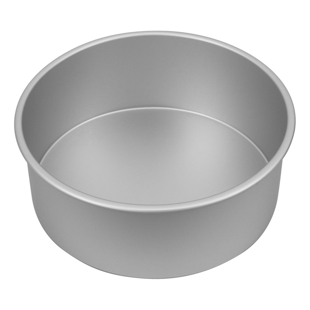 Silver Anodised  Round Deep Cake Pan, 25 x 10cm