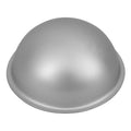 Silver Anodised  Hemisphere Cake Pan, 10 x 5cm