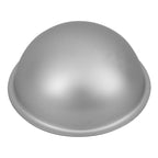 Silver Anodised  Hemisphere Cake Pan, 10 x 5cm