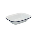 Enamel Rectangular Pie Dish 23.5 x 18 x 5cm
