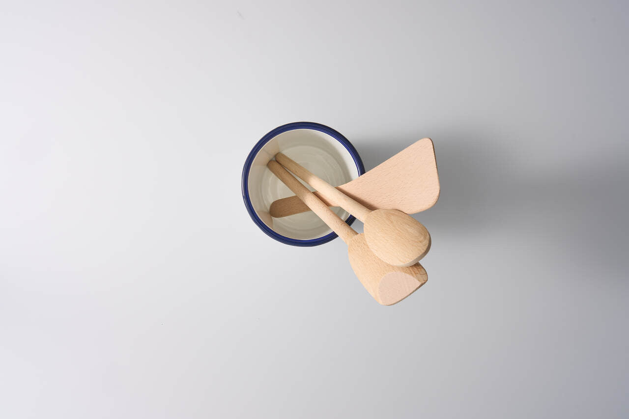 Enamel Utensil Holder 13.5cm