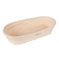 Oval Proving Basket, 27 x 13 x 6.5cm - Rattan