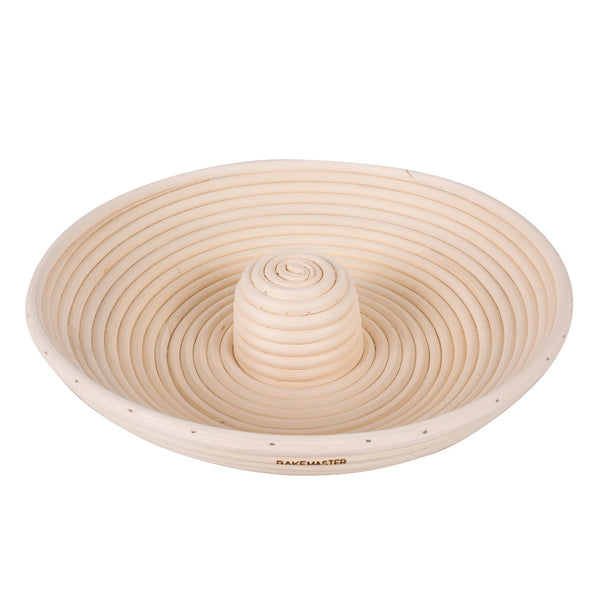 Circle Proving Basket, 28 x 6.5cm - Rattan
