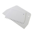 Icing Scraper Set 2, 19 x 12.5cm & 9.5 x 13.5cm